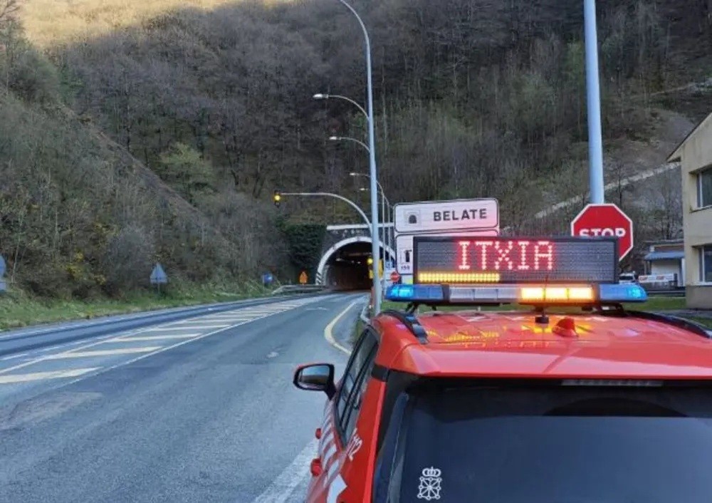 Belateko tuneletako obrengatik N121A errepidea itxita izanen da gaur eta bihar