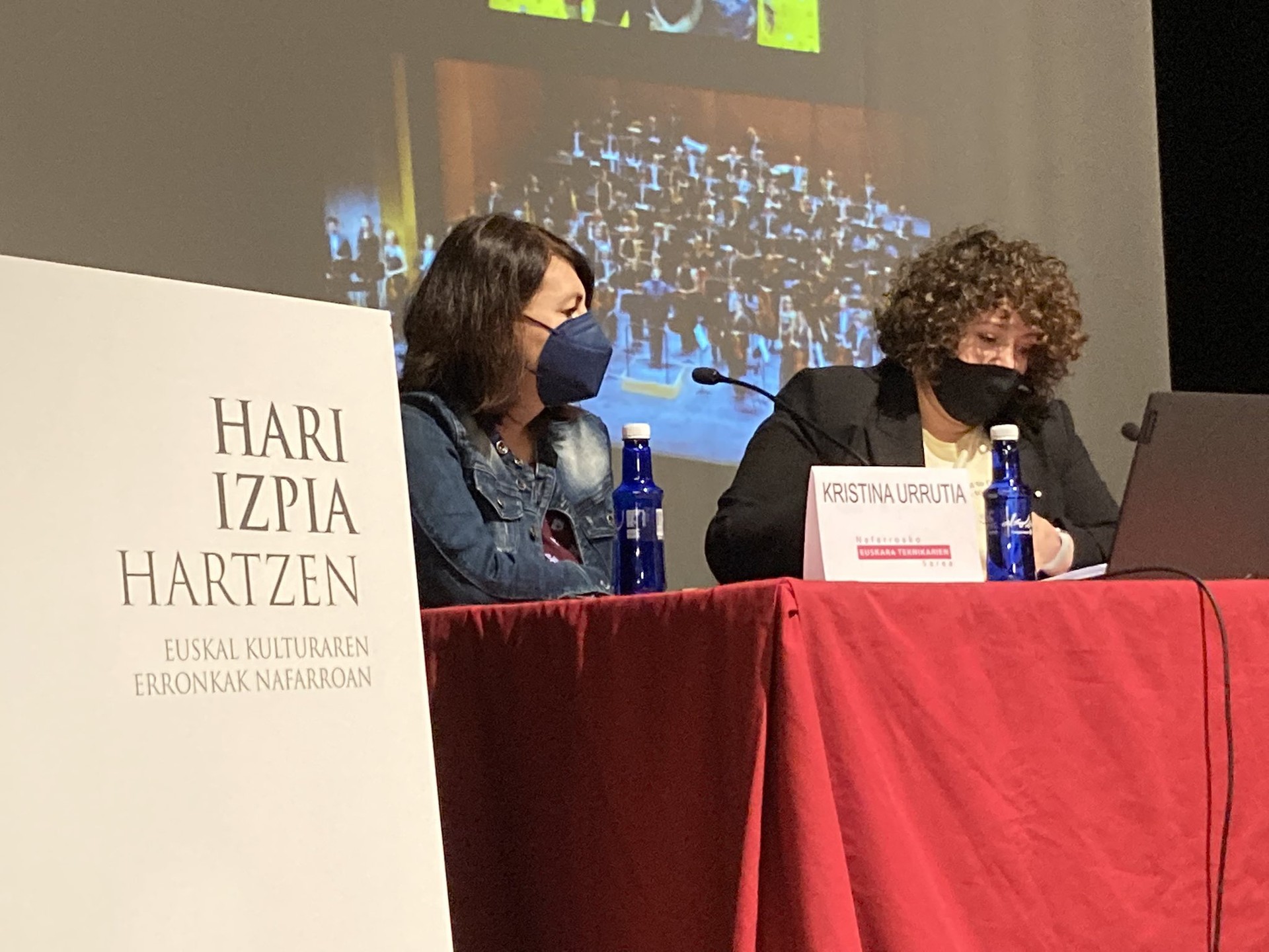 Bigarren 'Hari izpia hartzen' jardunaldiak egiten ari dira Atarrabian