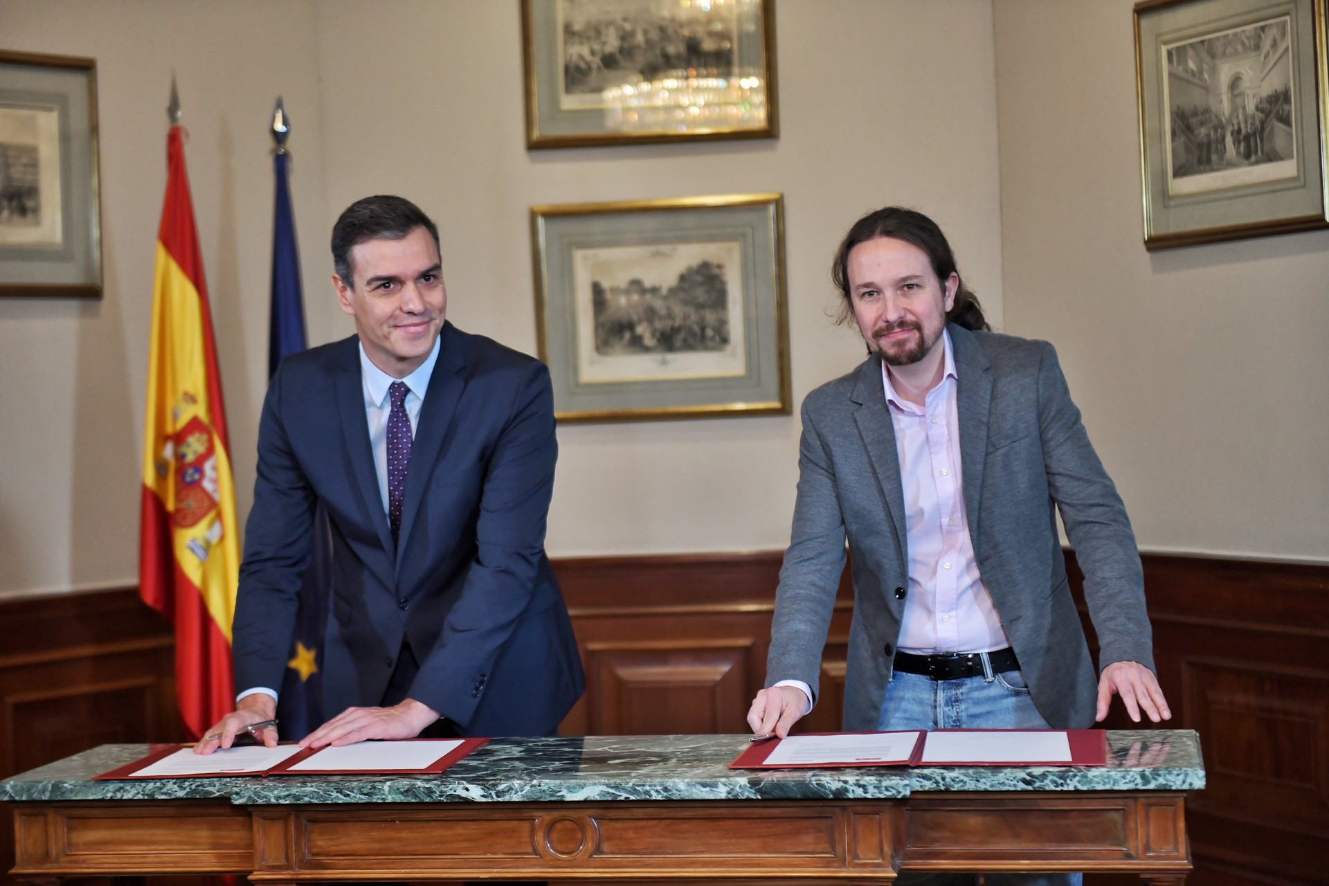 PSOE eta Unidas Podemosen arteko aurreakordioaren erreakzioak, Nafarroan