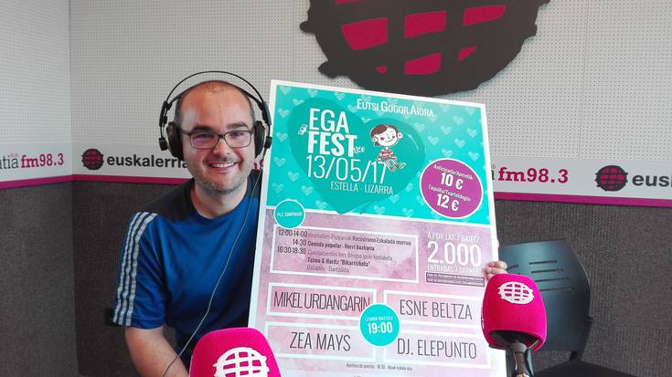 E.G.A.fest elkartasun jaialdia larunbatean Lizarran