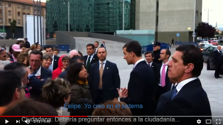 Espainiako erregea izanen da gaur Iruñean