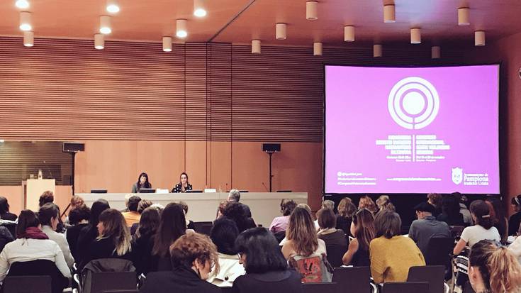 Indarkeria Sexistei buruzko Nazioarteko Kongresua egiten ari dira Iruñean