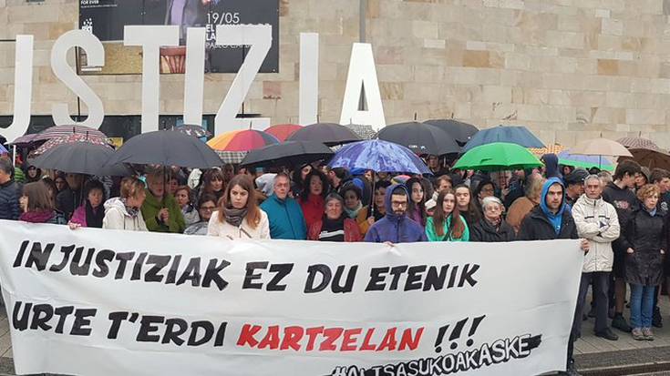 Altsasuko gazteen askatasuna eskatu dute 548 egun espetxean daramatenean