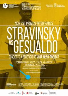 Stravinsky vs Gesualdo kontzertu benefikoa, Vura Music Project-en alde