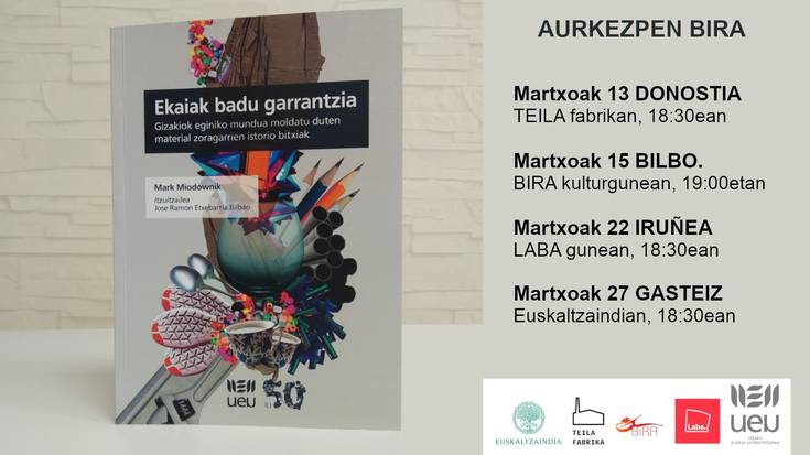 'Ekaiak badu garrantzia' liburuaren aurkezpena