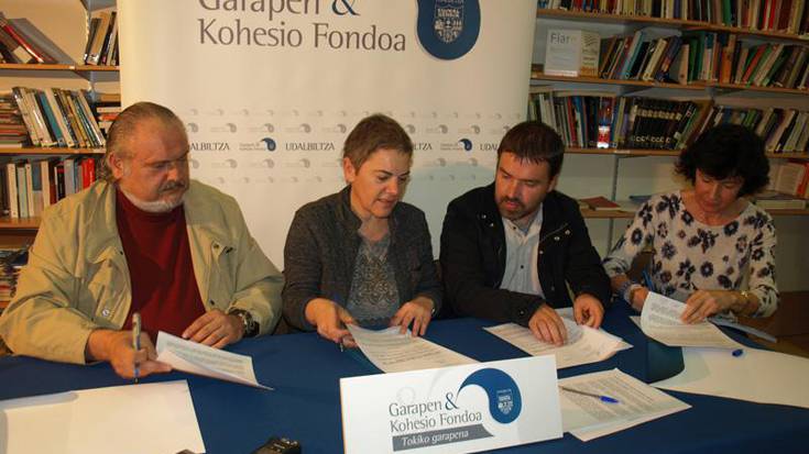 Udalbiltzaren `Pirinioetan bizi eta lan´ aurrera lankidetza hitzarmenarekin