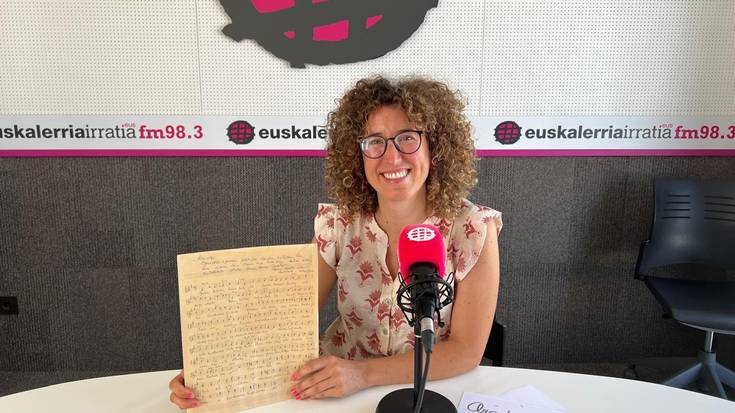 Itziar Perez de Ziriza: "Urbietak musika haurrei euskara transmititzeko tresna bihurtu zuen"
