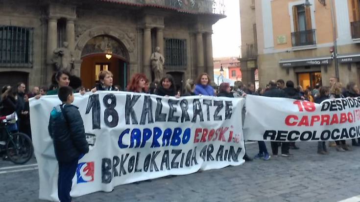 Capraboko kaleratuei sostengua adierazi die Iruñeko udalbatzak, aho batez