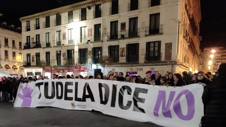 Indarkeria sexista salatzeko elkarretaratzea, Tuteran