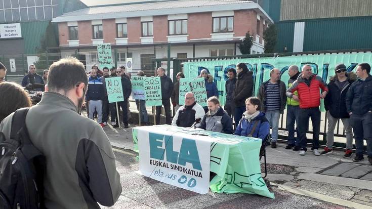 Calbete-Incasako langile gehienak kaleratu nahi ditu enpresa zuzendaritzak