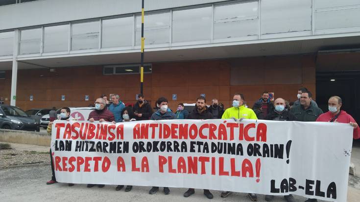 Negoziazioa ahalbidetzeko eskatu diote Tasubinsari LABek eta ELAk