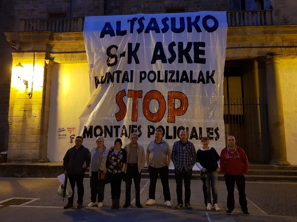 Segimendu Bereziko Unitatetik atera dute Oihan Arnanz Altsasuko gaztea