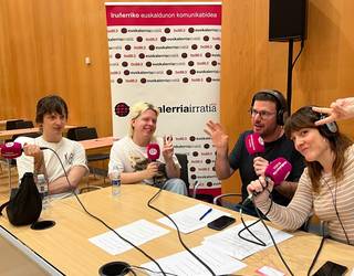 Eneko Gartzia eta Danel Pascual: “Jendearekin hitz egiteko gogoz etorri gara”
