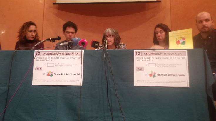 Errenta aitorpenean 'Gizarte helburuak' laukia markatzeko deia zabaldu dute