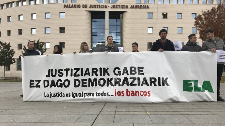 Hipoteken gaineko zergaren sententzia salatu du ELA sindikatuak