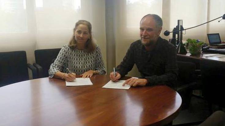 Elkarlana sustatzeko hitzarmena sinatu dute UEUk eta NUPek