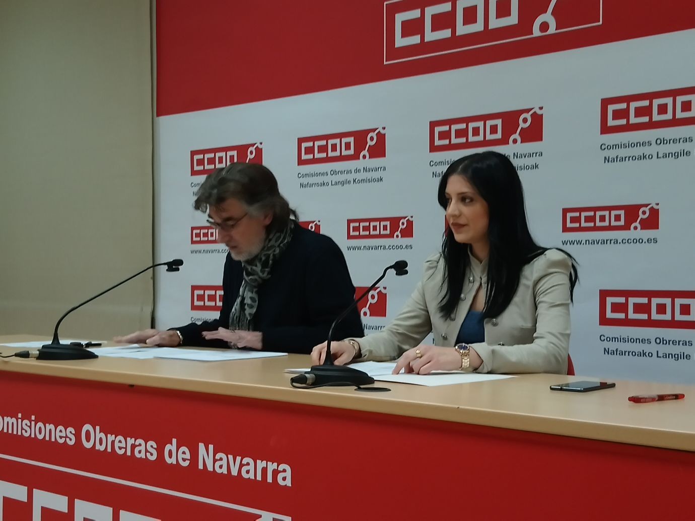 Enplegu arloan genero arrakala "handitzen eta kronifikatzen" ari dela salatu du CCOOk