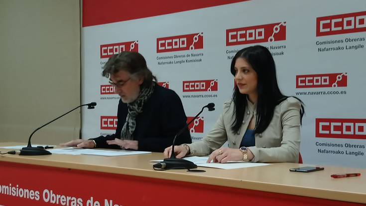 Enplegu arloan genero arrakala "handitzen eta kronifikatzen" ari dela salatu du CCOOk