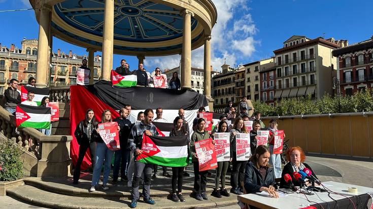 Palestinarekiko elkartasunak Iruñeko karrikak hartuko ditu urriaren 4an