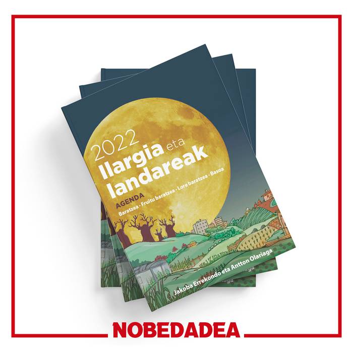 LIBURU AURKEZPENA: 2022 Ilargia eta landareak agenda