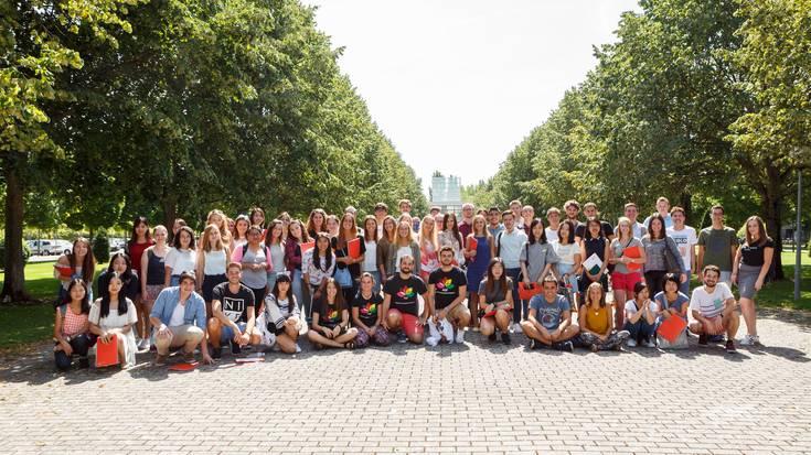 Truke-programetako 150 ikasle, NUPen