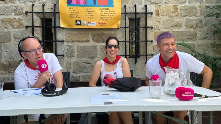 Rakel Arjol eta Rafa Gorria: "Jendearen alaitasunak Iruñeko peñen lanak merezi duela berresten digu"