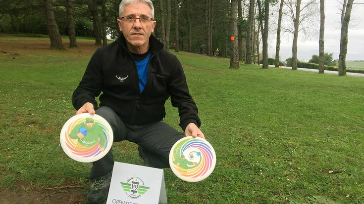 Mikel Ibarrola: “Onura asko ditu Disc-golfak, eta adinak ez du axola”