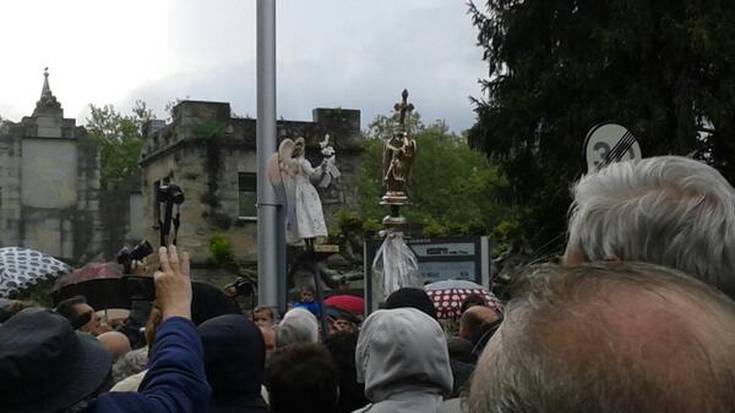 Iritsi da Iruñera Aralarko Aingerua