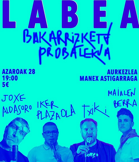 Labea bakarrizketa probalekua