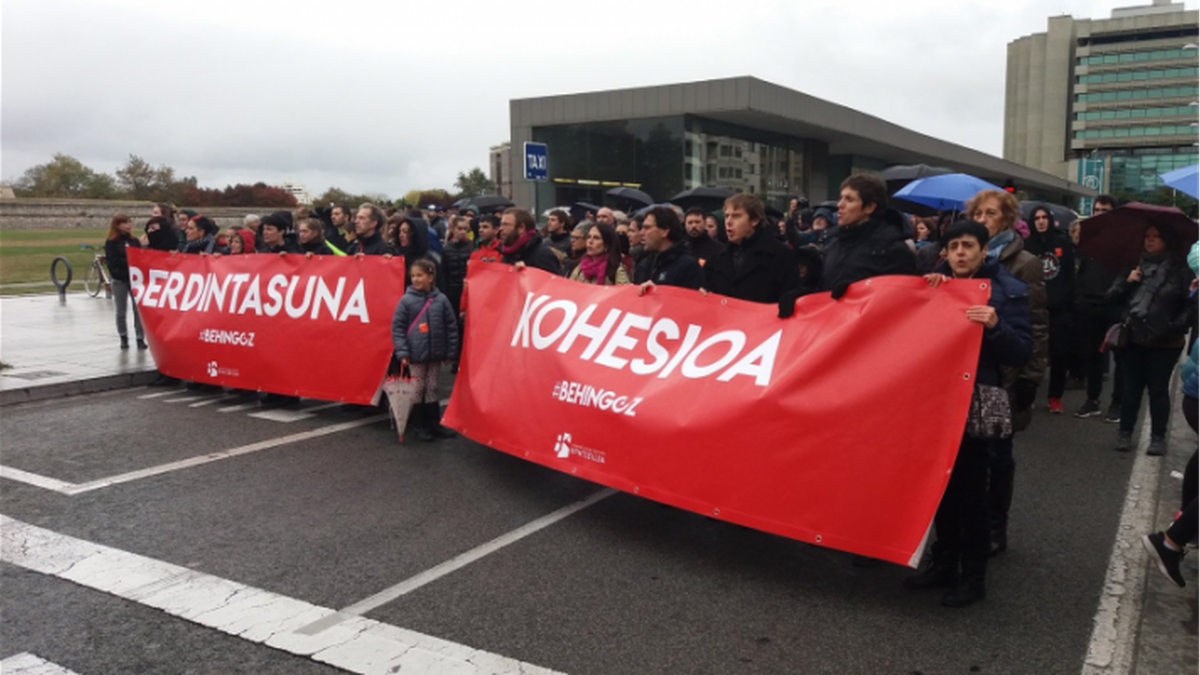 Euskara eskubideen "zatiketak" 39 urte