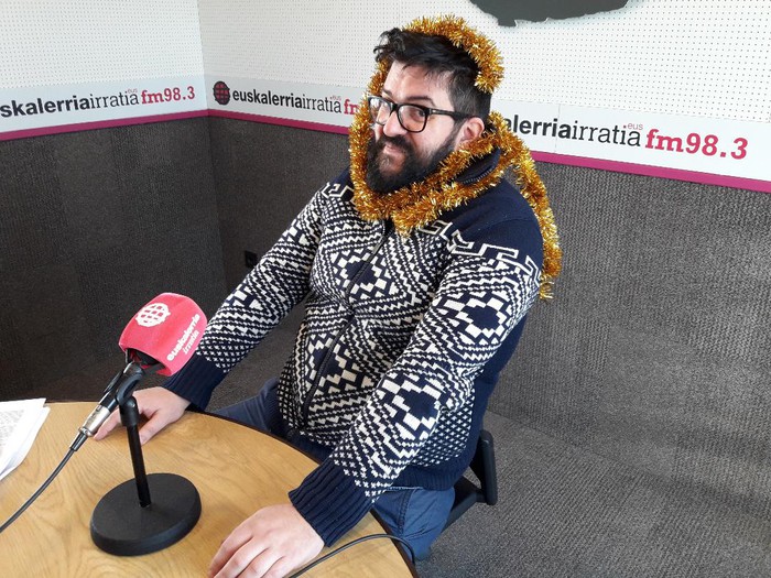 Angel Erro: "Nire hipster bizarra ez dut moztuko nahiz eta modaz pasatu"