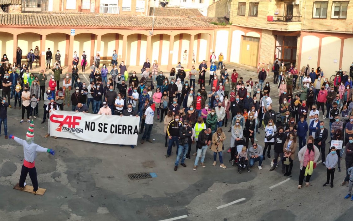 CCOO: “Mobiliazioari eta presioari esker saihestu da Trenasaren itxiera”
