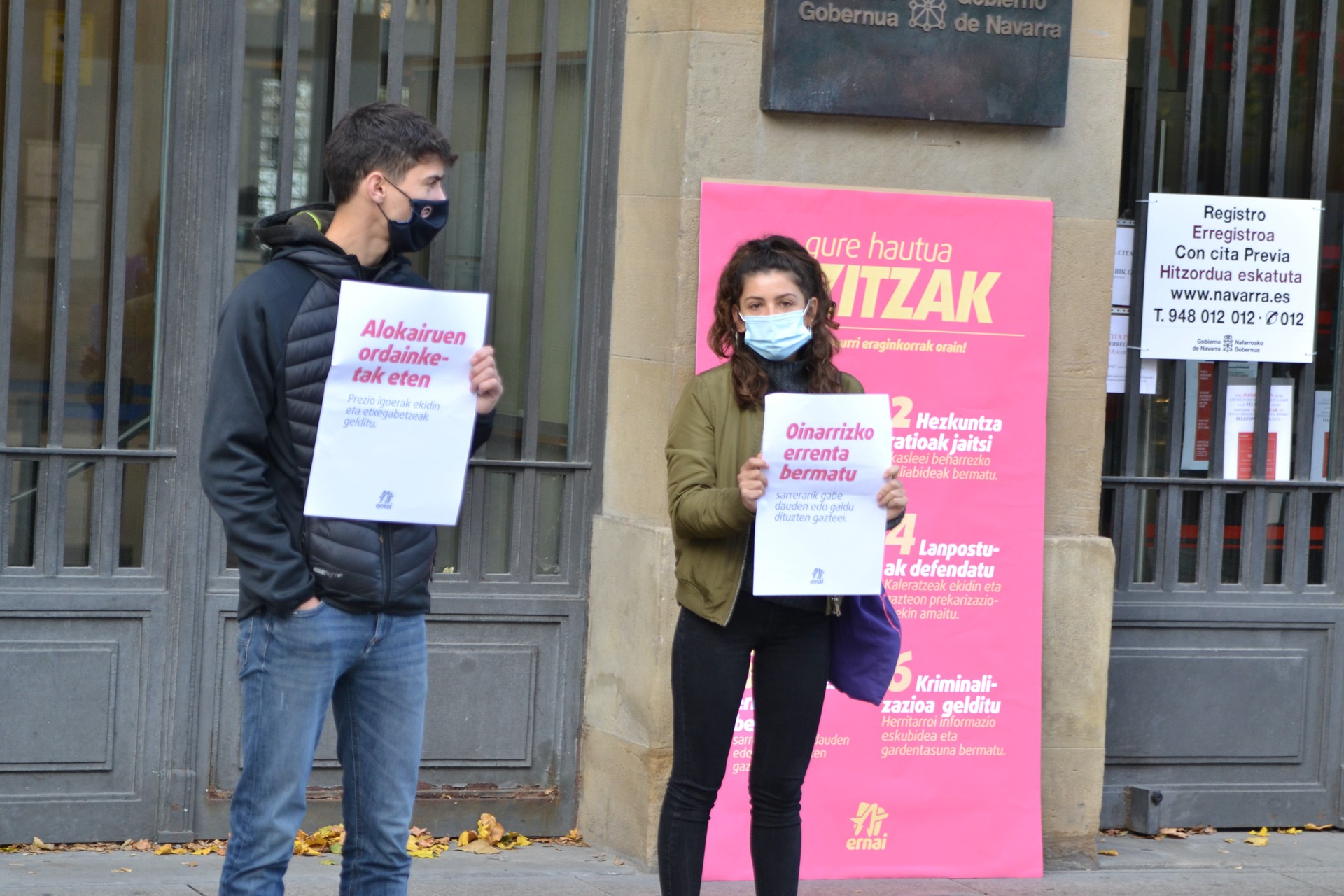Hego Euskal Herriko gobernuei “osasun neurri eraginkorrak” exijitu dizkio Ernaik