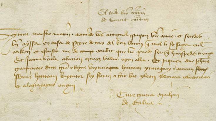 Erdi Aroan idatzitako euskarazko testurik luzeena ikusgai dago Nafarroako artxibategian
