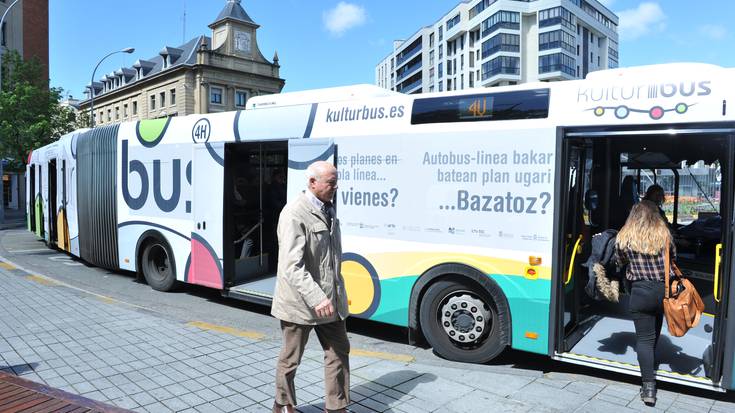 Irudi berrituarekin atera da kultur busa errepidera