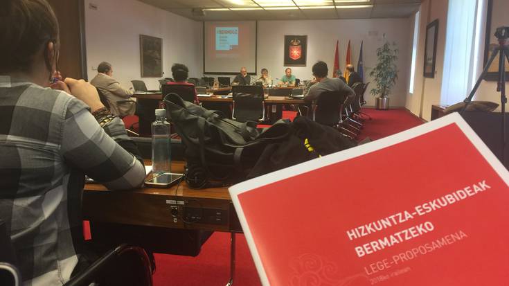 Paul Bilbao: "Ofizialtasuna eta bere ondorio juridikoak kontuan hartzea da aldaketarako legeak izan beharko dituen ardatzak"