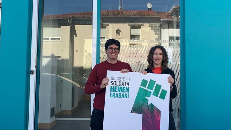 ELAk manifestazioa egingo du Iruñean gutxieneko soldata propioa eta Erorien Monumentua eraisteko eskatzeko