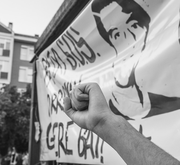 Patxi Ruiz ospitaleratu dute, grebaren hamabigarren egunean