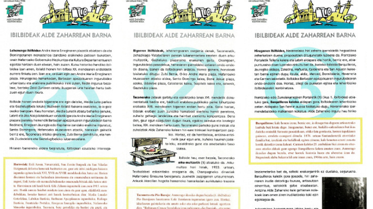 Alde Zaharra “berrezagutzeko” gida bat argitaratu du AZ Ekimenak