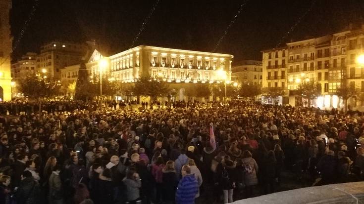 Matxismoa gainditzeko jarduteko unea dela aldarrikatu dute milaka lagunek