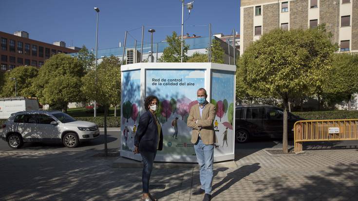 Airearen kalitatea kontrolatzeko estazio batek trafiko isurpenak atzematen lagunduko du