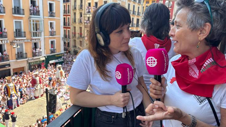 Elisa Huarte (Yala): "Iruñeak Palestinarekiko babesa erakutsi du sanferminetan"