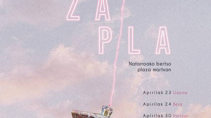 Nafarroako bertso plaza jarriko du martxan Zapla! egitasmoak