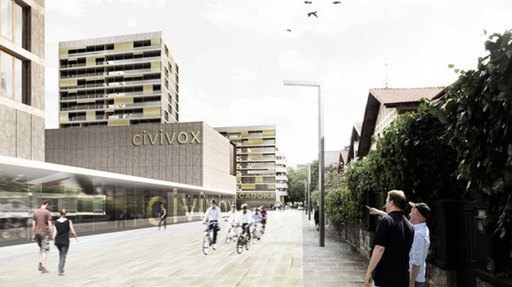 Salestarren dorreak 13 solairutara murriztea proposatu du gobernuak, saldu ez diren lursailetan