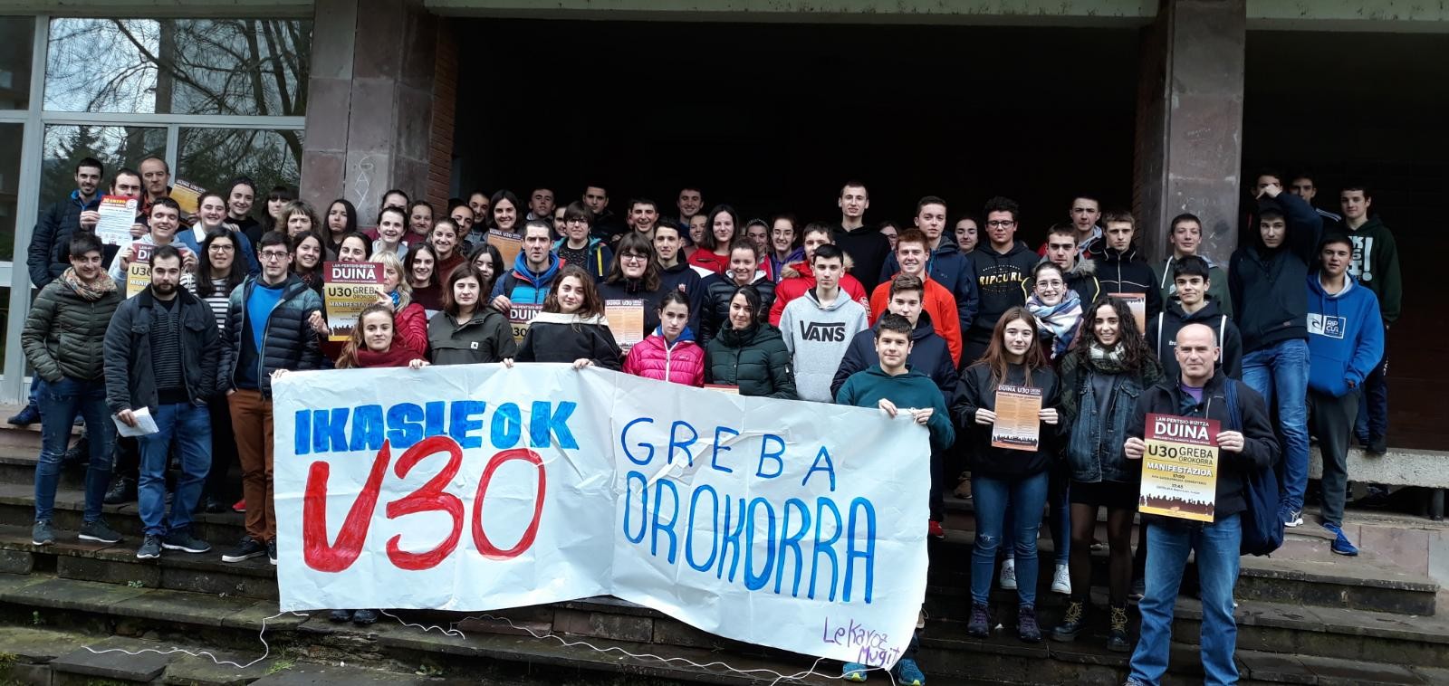 LABek, Steilasek eta ELAk "gehiegizkotzat" jo dituzte hezkuntzako grebarako gutxieneko zerbitzuak