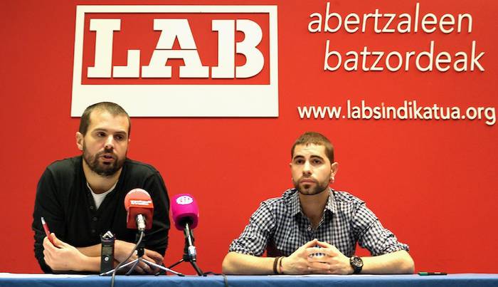 Gobernuak "UPNren prebentzio eredua" berreskuratu nahi duela salatu du LABek