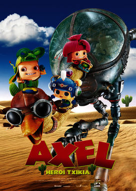 "Axel, heroi txikia" euskarazko filma, Uharteko Itaroa Zinema Aretoetan.