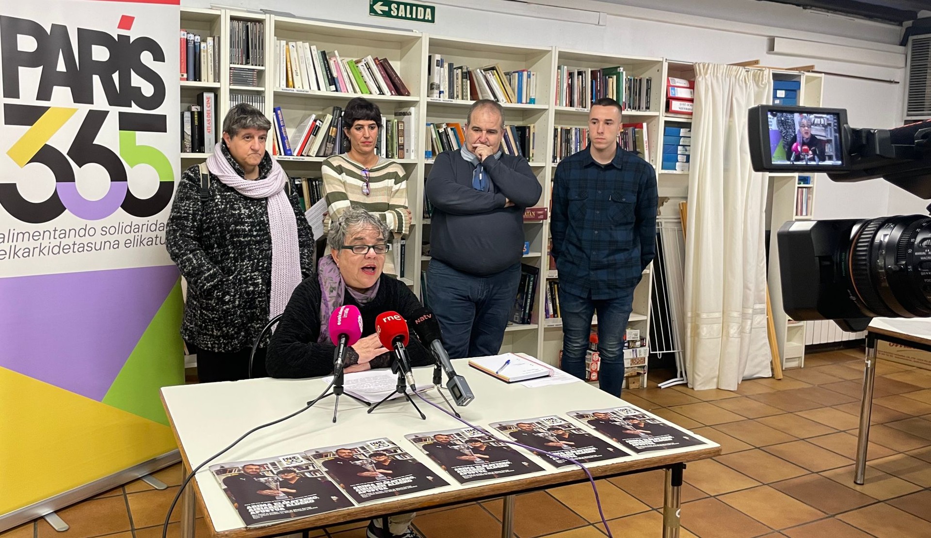 Mikel Urabaien (Paris 365): "Pobrezia kroniko bilakatzen ari da jantokiko erabiltzaileen artean"