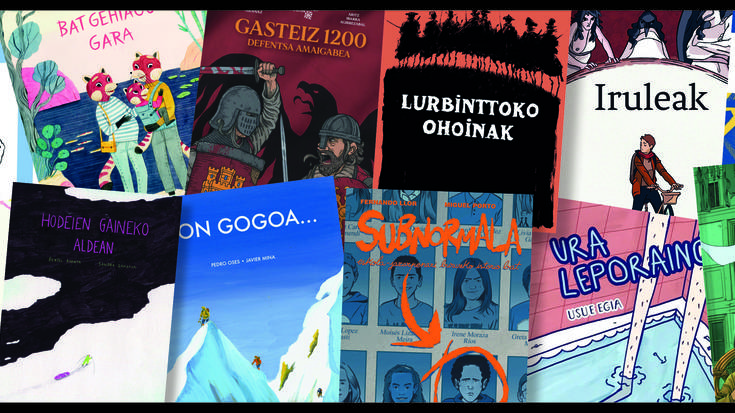 Euskal Komikiaren Egunerako gomendioak, hainbat egileren eskutik