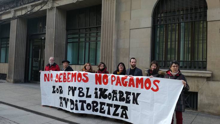 "Zor ez duguna ez dezagun ordaindu", goiburuarekin ekimenak prestatu dituzte